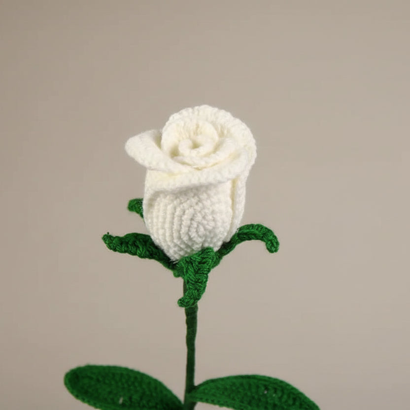 3 roses éternelles au crochet – à composer
