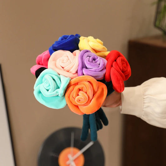 Rose éternelle en peluche – Fleur douce à offrir Rosa Cocon