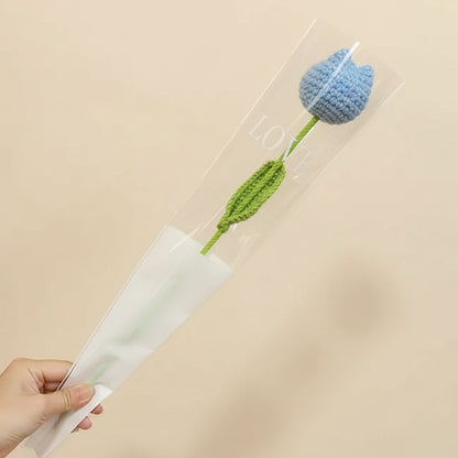 Tulipe éternelle au crochet à Composer – Rosa Cocon