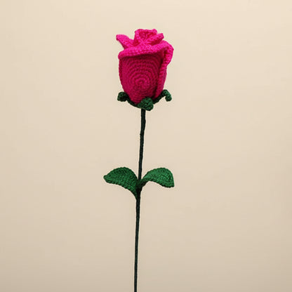 3 roses éternelles au crochet – à composer