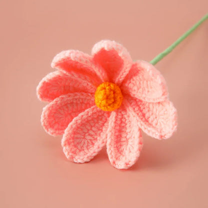 Fleur éternelle au crochet – Cadeau Fête des Mères | Bouquet à composer Rosa Cocon