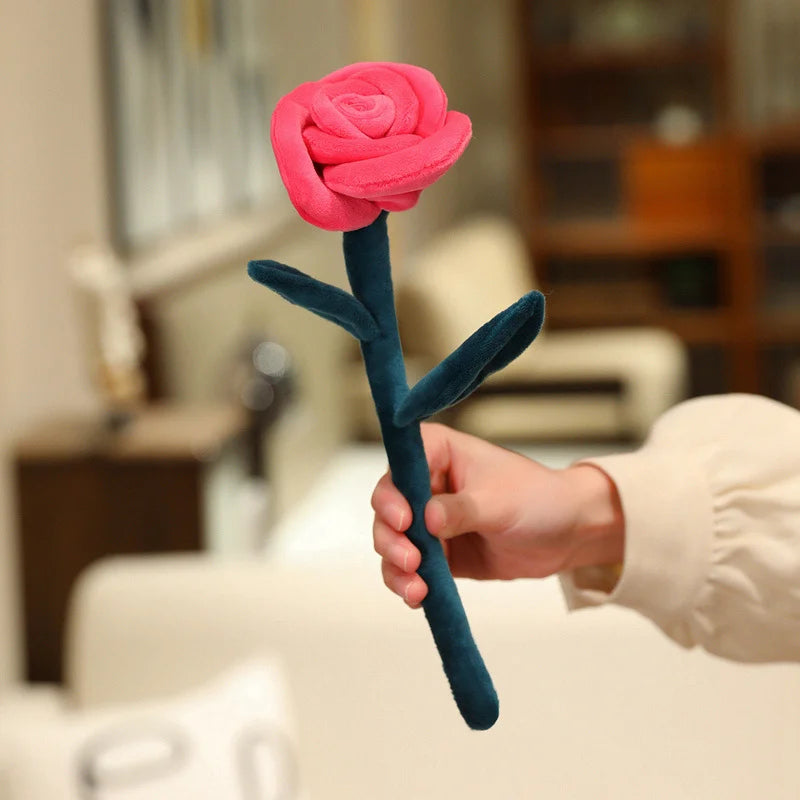 Rose éternelle en peluche – Fleur douce à offrir Rosa Cocon