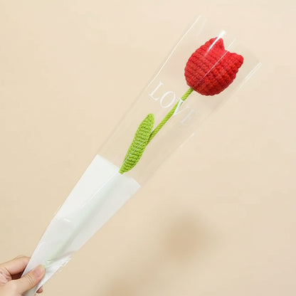Tulipe éternelle au crochet à Composer – Rosa Cocon