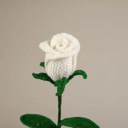3 roses éternelles au crochet – à composer
