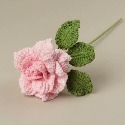 Fleur éternelle au crochet – Cadeau Fête des Mères | Bouquet à composer Rosa Cocon