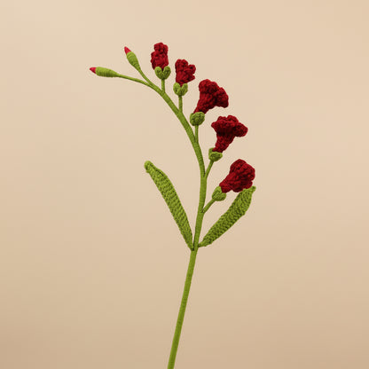 Freesia éternel au crochet à composer – Fleur délicate pour bouquet Rosa Cocon