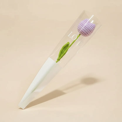 Tulipe éternelle au crochet à Composer – Rosa Cocon