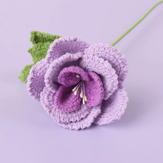 Fleur éternelle au crochet – Cadeau Fête des Mères | Bouquet à composer Rosa Cocon