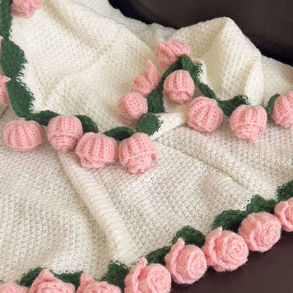 Couverture bouquet de rose Rosa Cocon - Le bouquet qui devient couverture