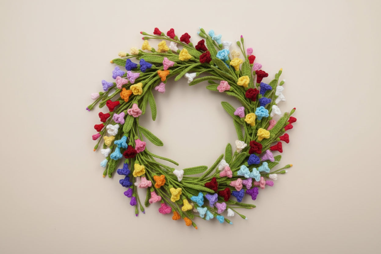 Freesia éternel au crochet à composer – Fleur délicate pour bouquet Rosa Cocon