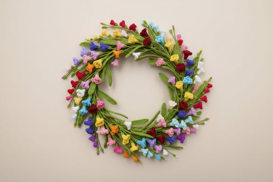 Freesia éternel au crochet à composer – Fleur délicate pour bouquet Rosa Cocon
