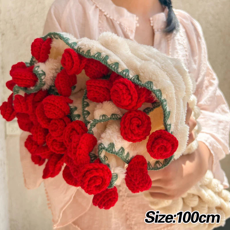 Couverture douce aux roses éternelles – Plaid cocooning Rosa Cocon