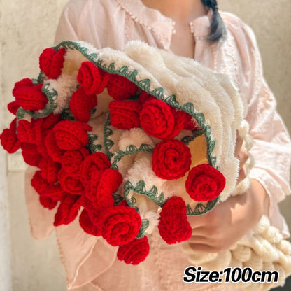 Couverture douce aux roses éternelles – Plaid cocooning Rosa Cocon