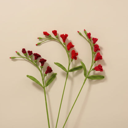 Freesia éternel au crochet à composer – Fleur délicate pour bouquet Rosa Cocon
