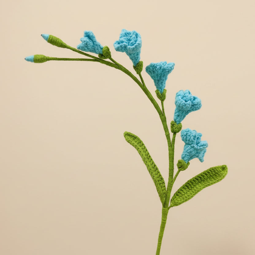 Freesia éternel au crochet à composer – Fleur délicate pour bouquet Rosa Cocon