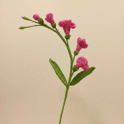Freesia éternel au crochet à composer – Fleur délicate pour bouquet Rosa Cocon