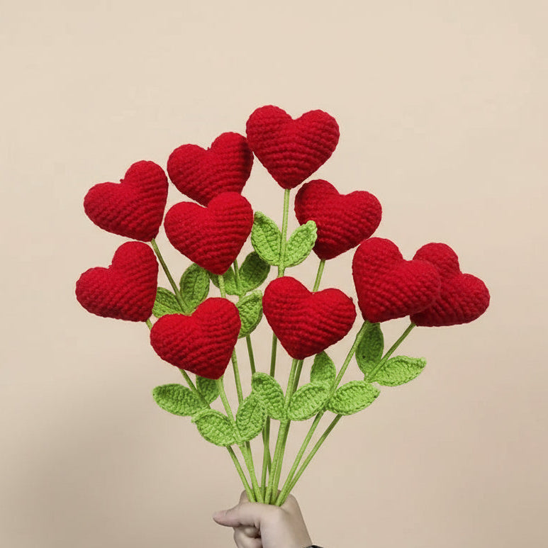 Fleurs éternelles au crochet – Lot de 10 fleurs à composer