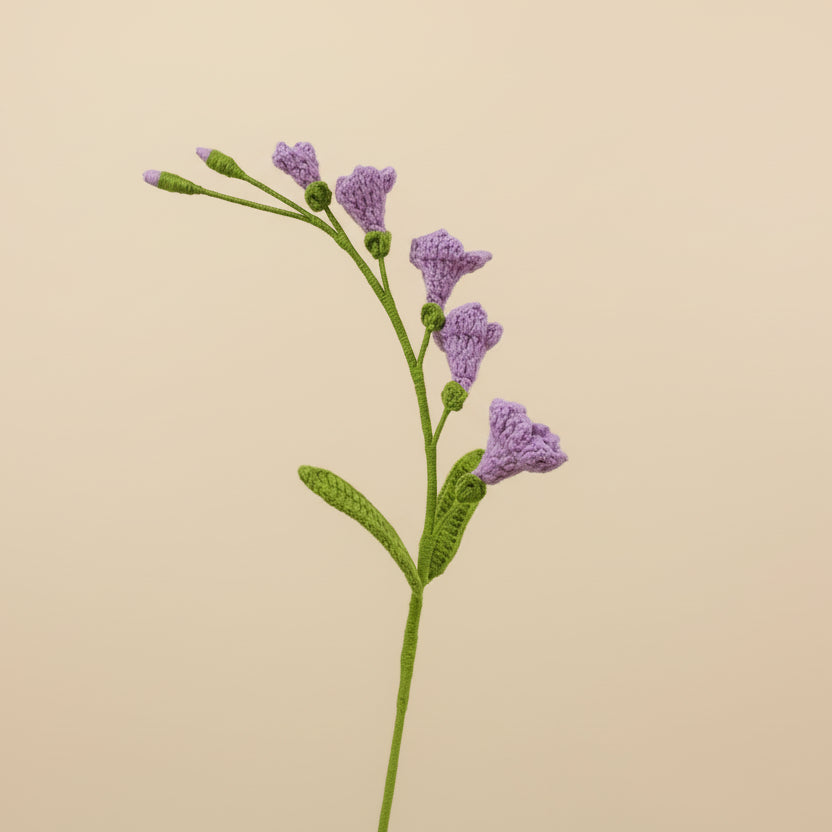 Freesia éternel au crochet à composer – Fleur délicate pour bouquet Rosa Cocon