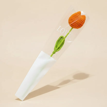 Tulipe éternelle au crochet à Composer – Rosa Cocon