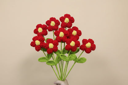 Fleurs éternelles au crochet – Lot de 10 fleurs à composer