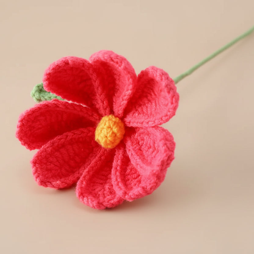 Fleur éternelle au crochet – Cadeau Fête des Mères | Bouquet à composer Rosa Cocon