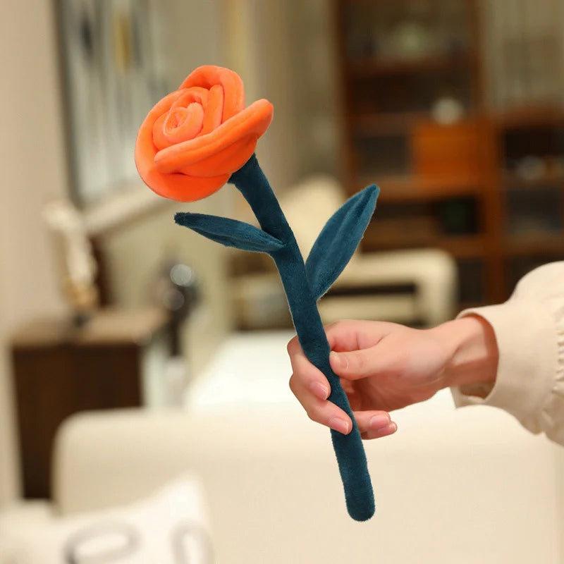 Rose éternelle en peluche – Fleur douce à offrir Rosa Cocon