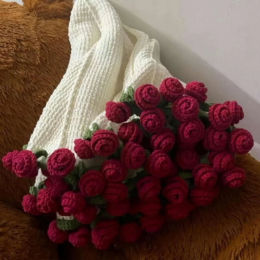 Plaid Rond aux Roses Éternelles – Cocon de Douceur Rosa Cocon