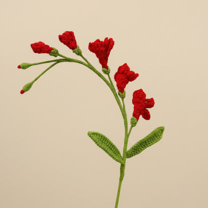 Freesia éternel au crochet à composer – Fleur délicate pour bouquet Rosa Cocon