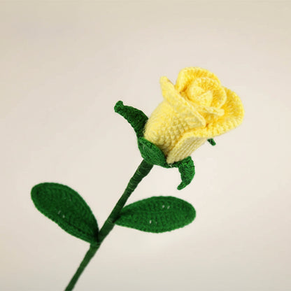 3 roses éternelles au crochet – à composer