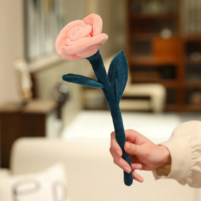 Rose éternelle en peluche – Fleur douce à offrir Rosa Cocon